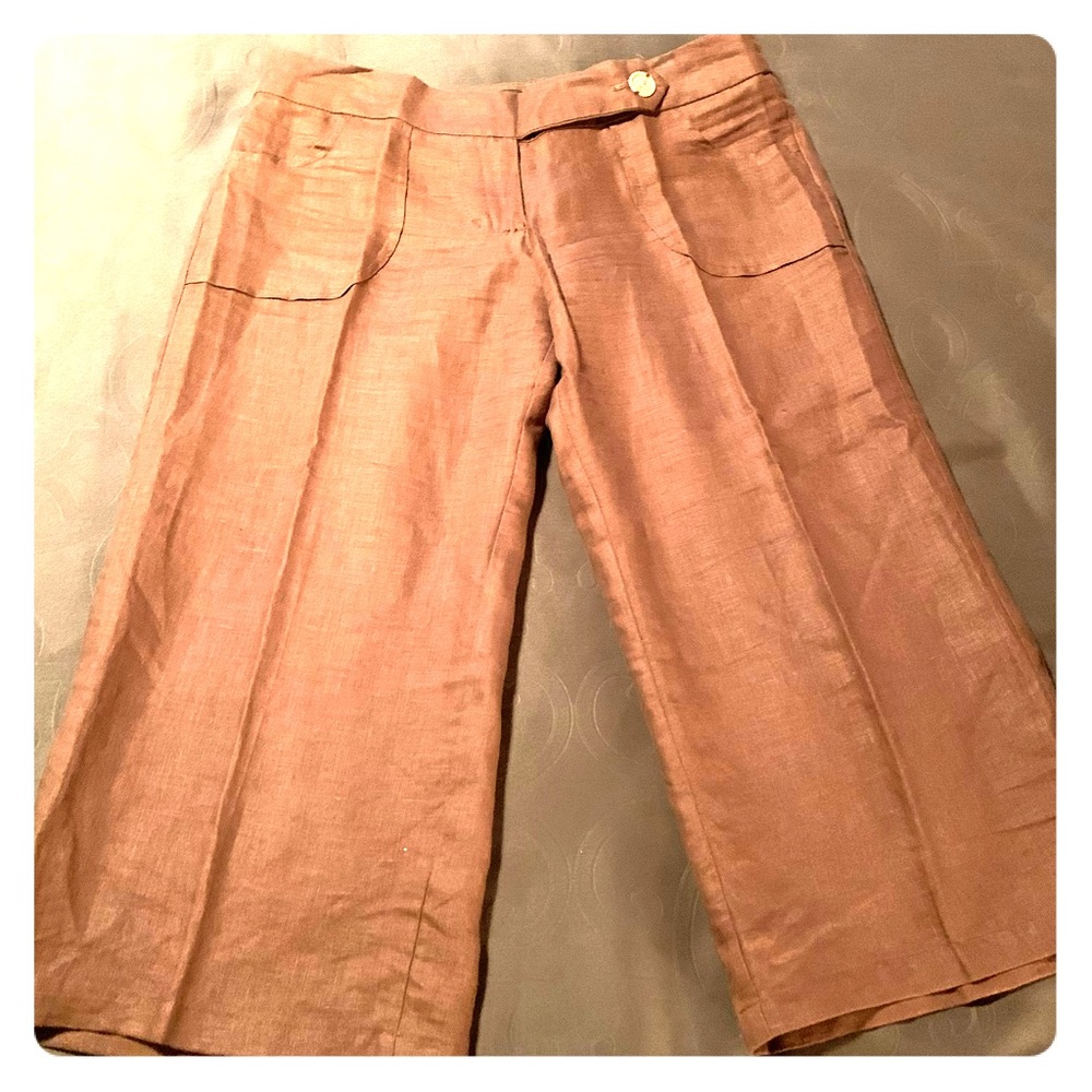Linen Palazzo Pants by Luck Love